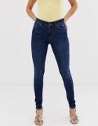 Pieces Skinny Jeans-blue