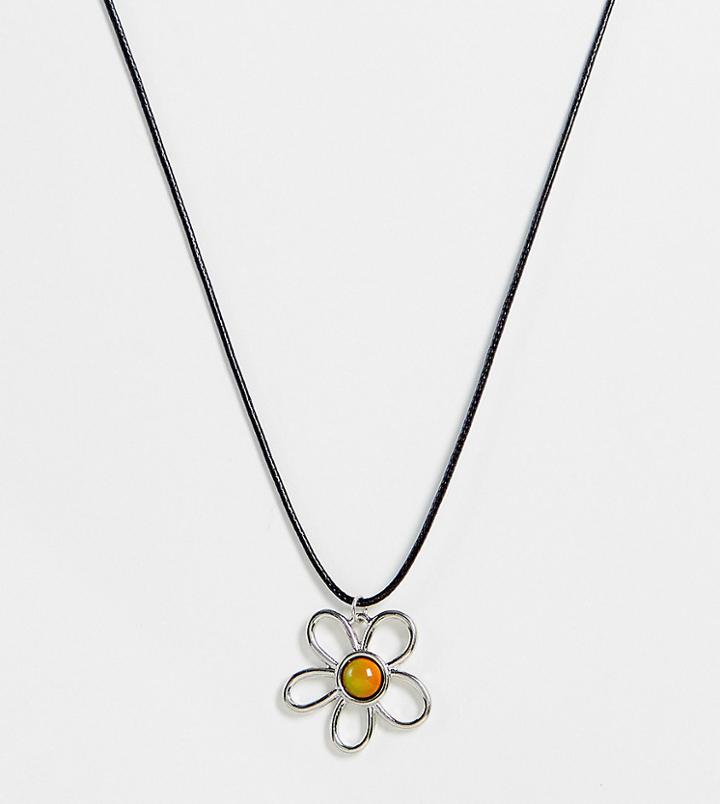 Reclaimed Vintage Inspired Mood Necklace-silver