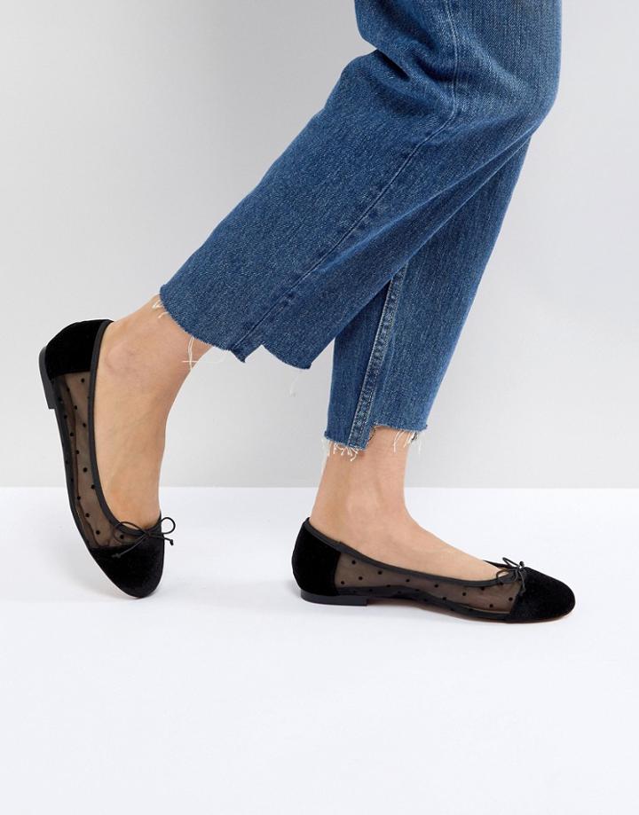 Asos Light Ballet Flats - Black