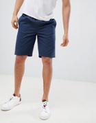 D-struct Elastic Waist Shorts - Navy