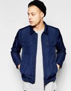 Lee Quilted Jacket - Navy