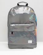 Spiral Backpack In Silver Rave - Silver