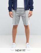 Asos Jersey Short With Ma1 Pocket - Gray