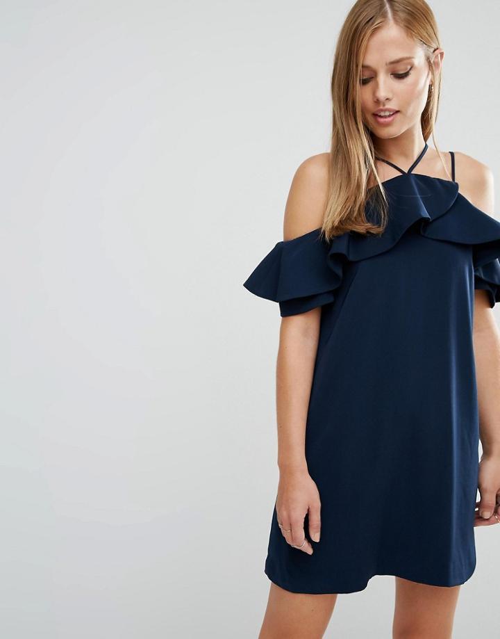 Keepsake Bitter Sweet Dress - Navy