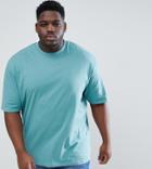 Only & Sons Plus Oversized T-shirt - Green