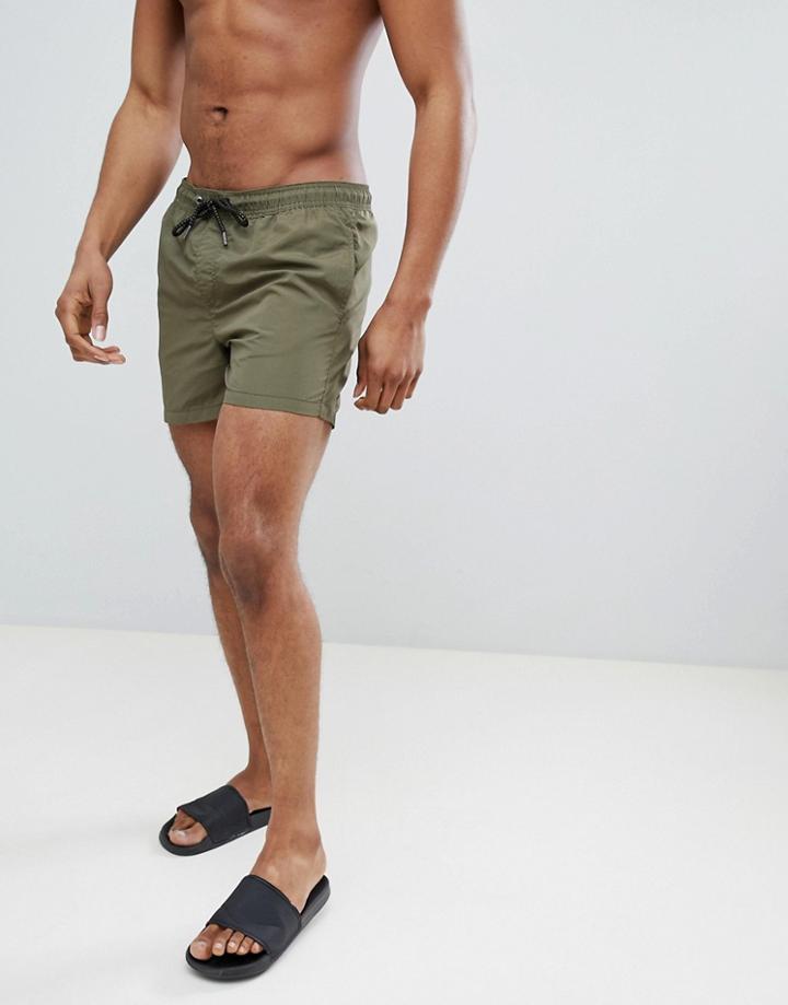Jack & Jones Intelligence Swim Short - Green