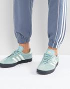 Adidas Originals Gazelle Sneakers In Green Cq2796 - Green