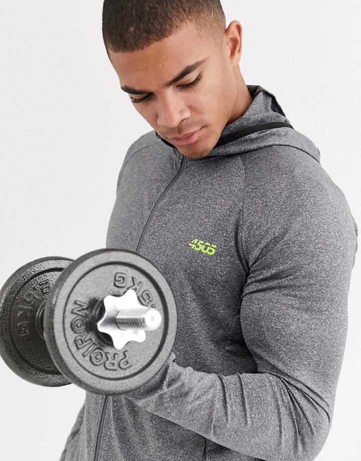 Asos 4505 Training Hoodie-gray