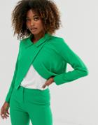 Unique21 Crop Jacket - Green