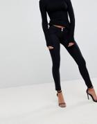 Freddy Wr. Up Shaping Effect 6 Way Stretch Smooth Silhouette Jean - Black