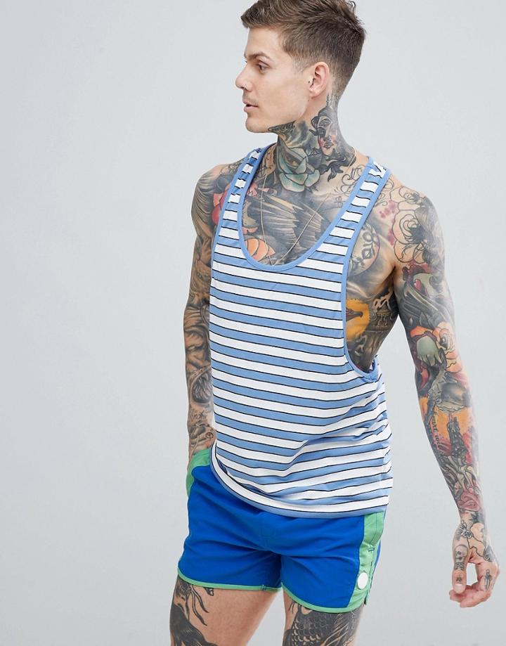 Native Youth Runner Swim Short - Blue