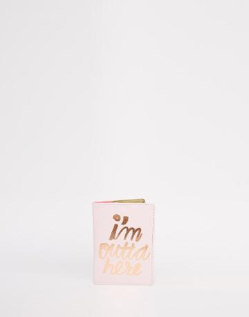 Ban. Do I'm Outta Here Passport Holder - Multi