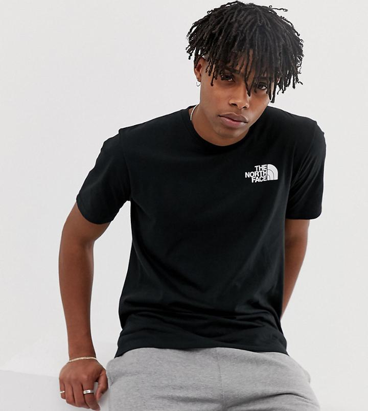 The North Face Simple Dome T-shirt In Black Exclusive At Asos
