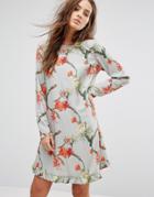 Y.a.s Printed Floral Dress - Multi