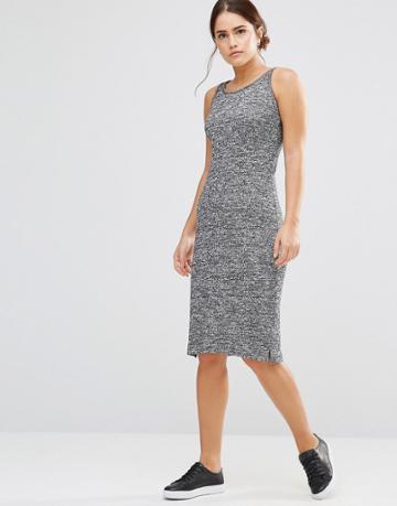 Uncivilised Solstice Knit Dress - Gray