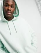 Asos Design Oversized Hoodie In Blue - Lblue-blues