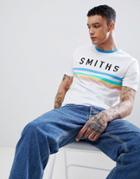 Asos Design Relaxed T-shirt With Smiths Print - White