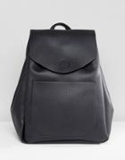 New Look Minimal Pocket Backpack - Black
