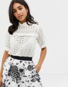 Closet Frilled Blouse - White