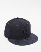 New Era 59fifty Ny Yankees Poly Tone Fitted Cap - Blue