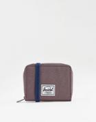 Herschel Zip-around Wallet In Brown-multi