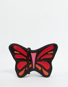 Asos Butterfly Cross Body Bag - Black