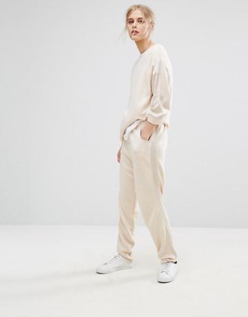 Max & Co Dopo Luxury Sweat Co-ord - Cream