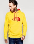 The North Face Overhead Hoodie With Logo - Yellow