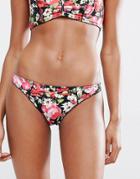 Floozie Rose Bikini Bottom - Multi