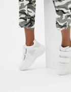 Asos Design Dave Chunky Sneakers-white