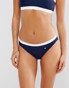 Ted Baker Banala Classic Pant With Binding - Navy
