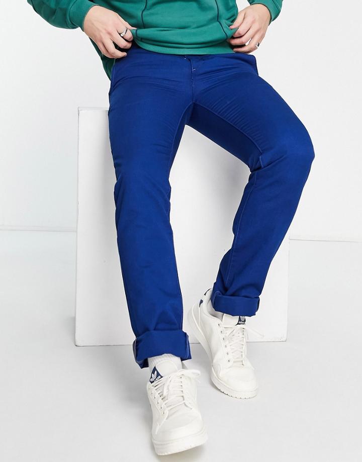 Lacoste Chino Pants In Blue
