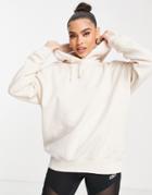 Nike Collection Fleece Oversized Hoodie In Light Sand-neutral