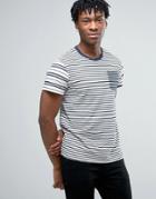 Pepe Jeans Stripe T-shirt - White