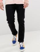 Kings Of Indigo John Slim Fit Jeans In Black Rinse - Black