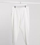 Lavish Alice Plus Tailored Pants In White