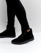 Allsaints High Top Sneaker - Black