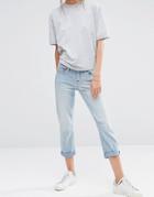 Ditto's Rhona Midrise Crop Jeans - Blue