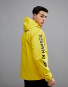 Helly Hansen Ervik Jacket With Sleeve Logo In Yellow - Yellow