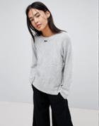 Noisy May Ribbed Sweater - Gray