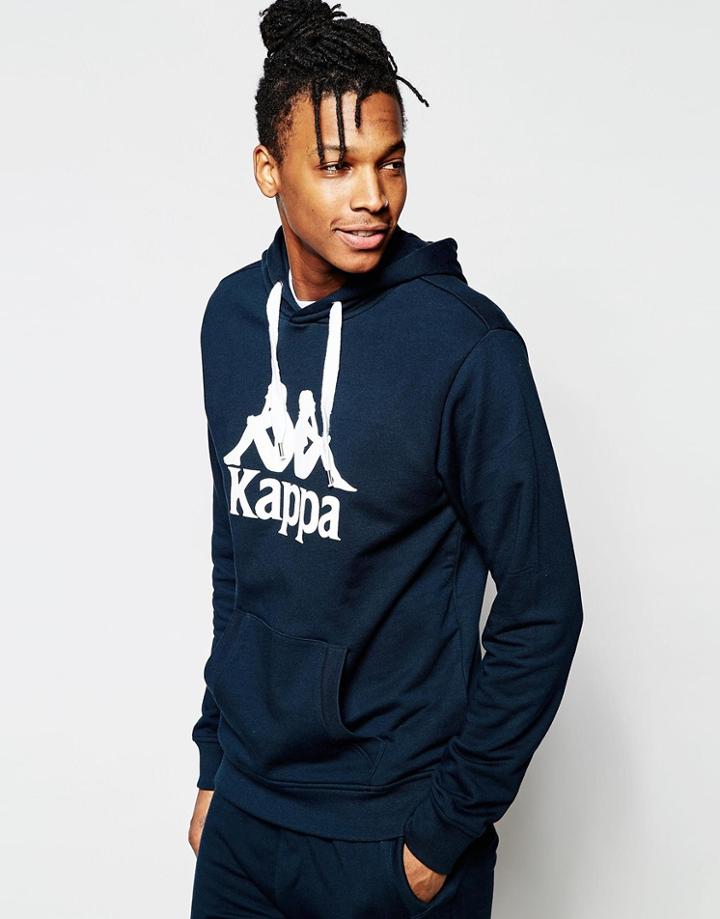 Kappa Logo Hoodie - Navy