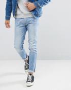 Lee Luke Lightwash Skinny Jeans Kick It Wash - Blue