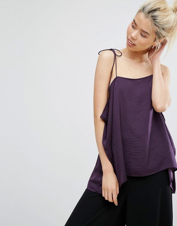 Weekday Strap Cami Top - Purple
