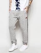 Ellesse Joggers With Logo Taping - Grey Slab Marl