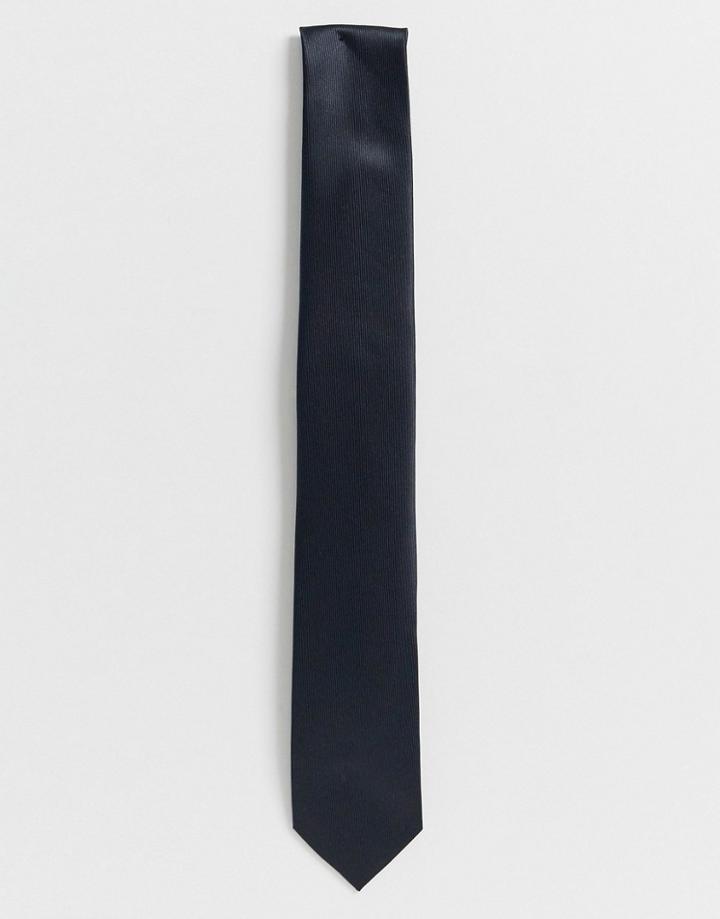 Gianni Feraud Plain Black Tie