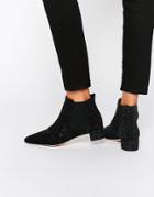 Miista Beau Leather Chelsea Boots - Black