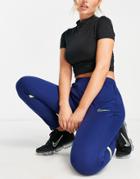 Nike Soccer Dri-fit Academy Polyknit Pants In Blue