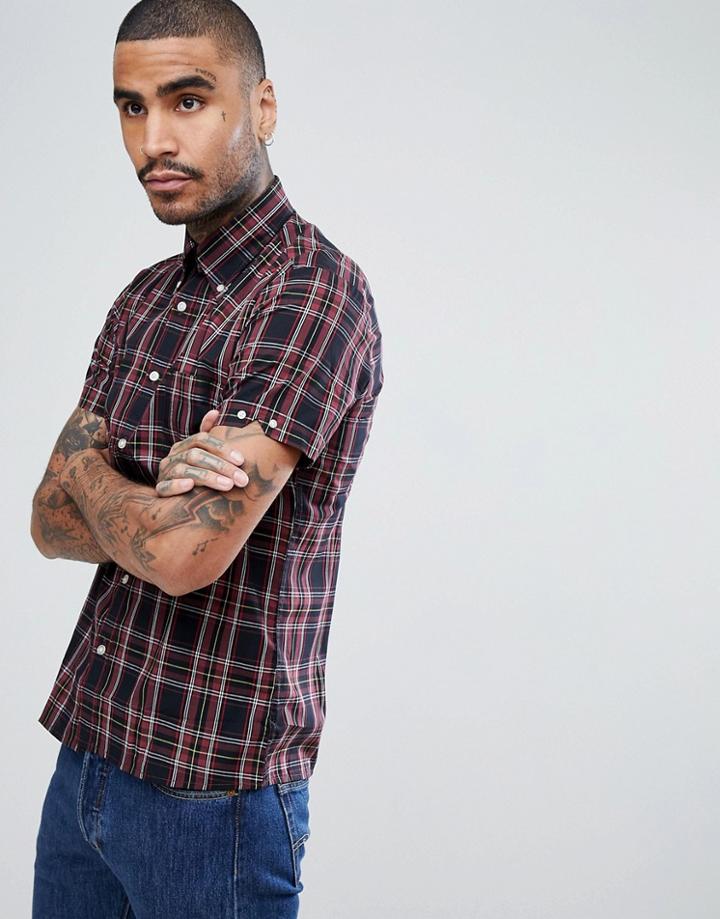 Dr Martens X Brutus Check Shirt - Black