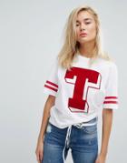 Tommy Jeans Collegiate T Shirt - White