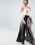 Coast Coco Stripe Wide Leg Pants - Multi